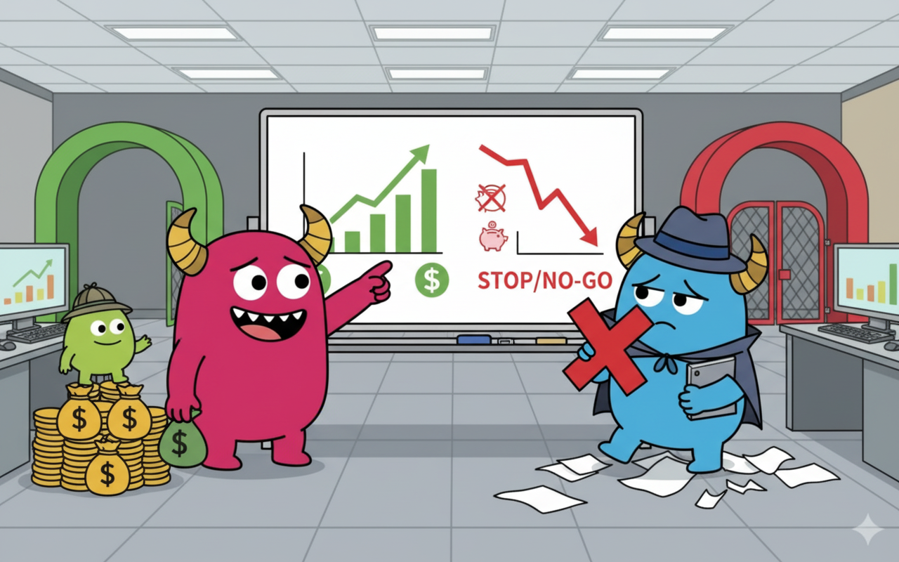 新規事業予算の最適化と撤退基準の明確化で成長を加速