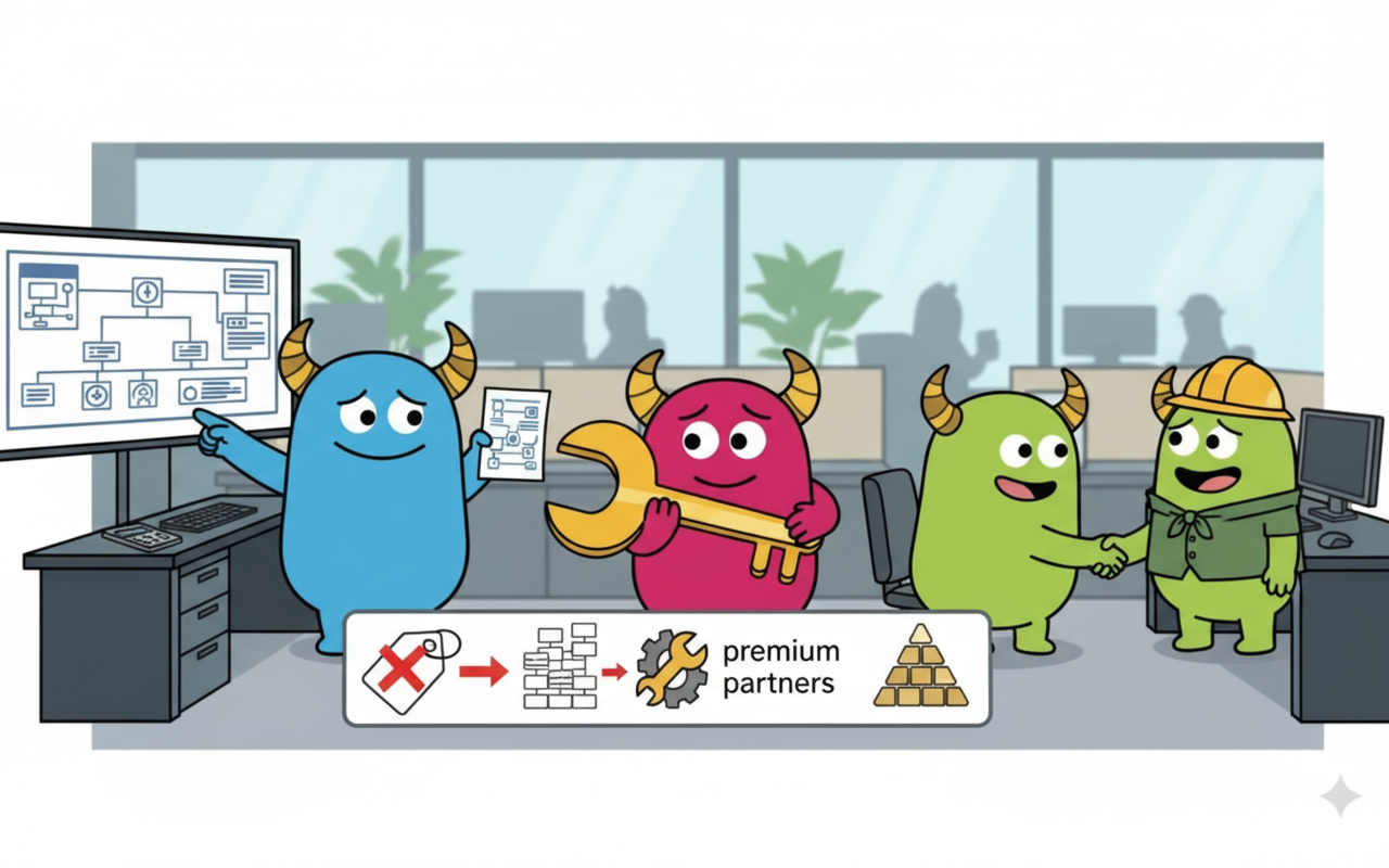 価格競争から脱却!専門ベンダー選定における「プロジェクト型発注」の秘訣