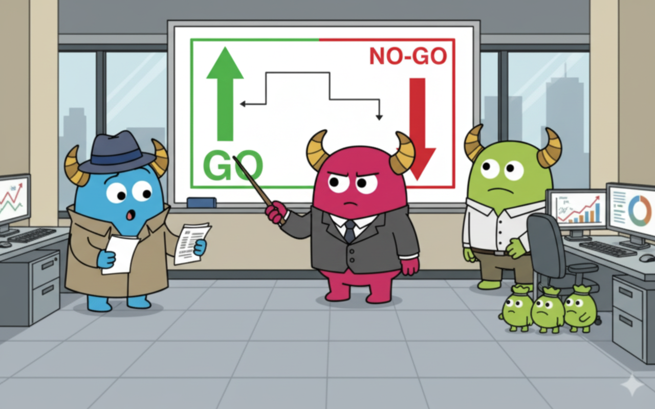 Go/No-Go判断が「孤独な決断者」田中部長にもたらす3つの変革