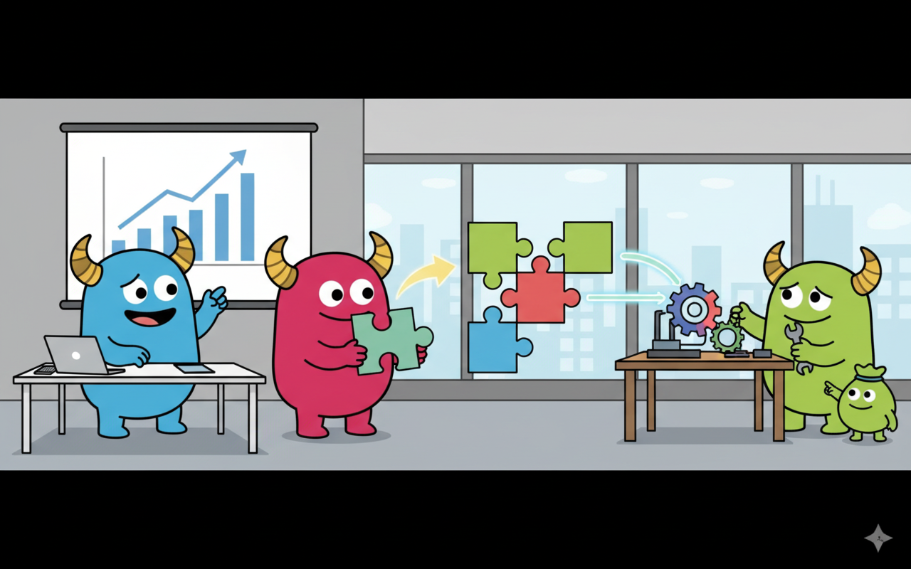 ハイブリッド組織論:外部活用と戦略的「内製化」の最適解