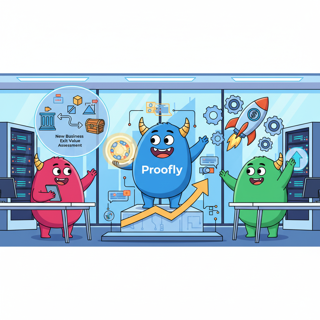Prooflyが実現する「新規事業 出口戦略」を支える具体的なデータ価値評価