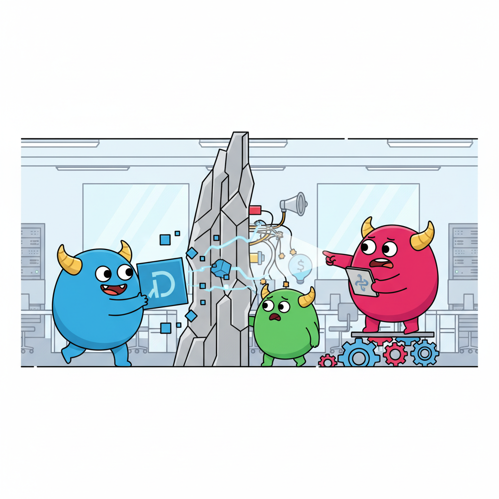 DX推進における「組織の壁」：データ活用を阻む見えない障壁