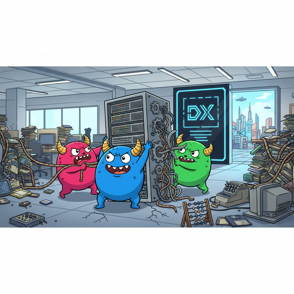 DXの足かせとなる「レガシーシステム」の現実