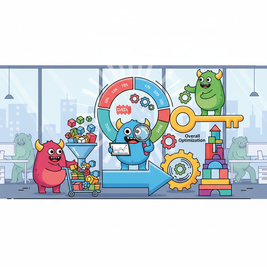 成功の鍵は「戦略的PoC」：データに基づいた全体最適への道