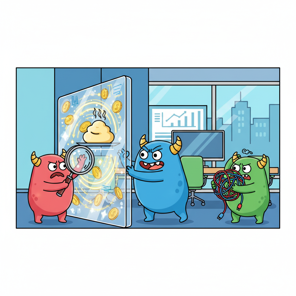 「絵に描いた餅」にしないための課題:ROI可視化の壁